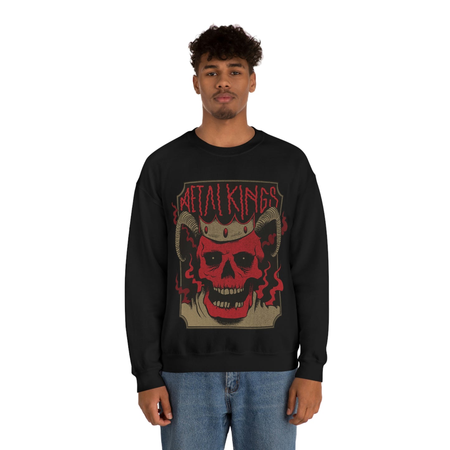 METAL KINGS Skull Sweatshirt