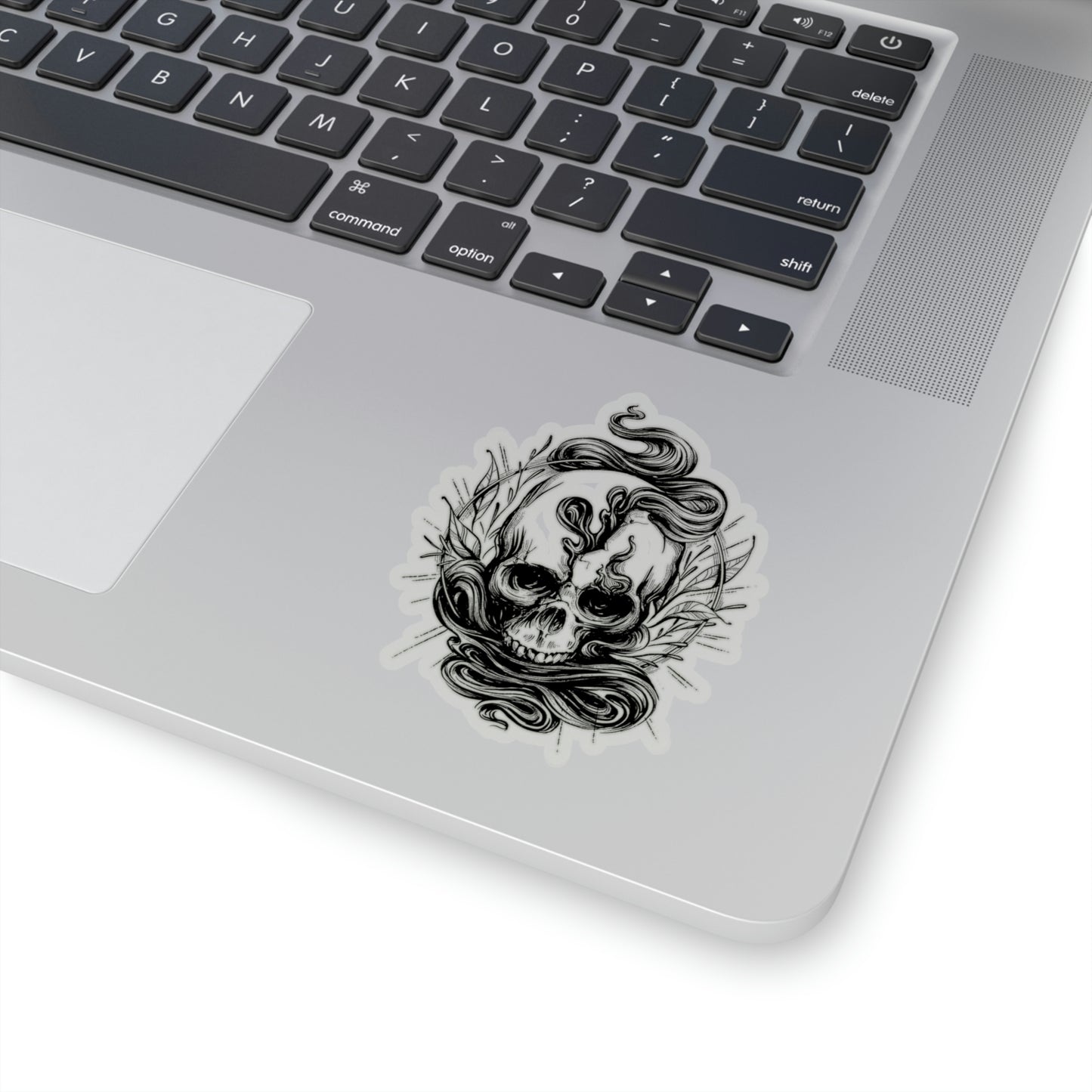 Gothic Skull, Goth Aesthetic Sticker