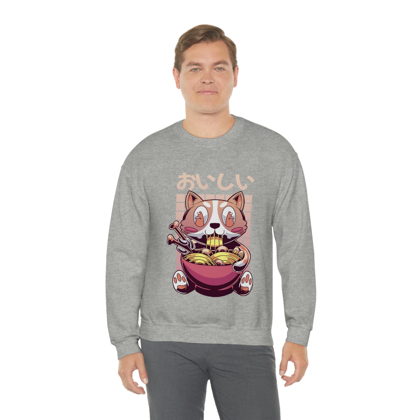 Kawaii Sweatshirt, Kawaii Clothing, Kawaii Clothes, Yami Kawaii Aesthetic, Pastel Kawaii Sweatshirt Ramen Sweater Sweatshirt