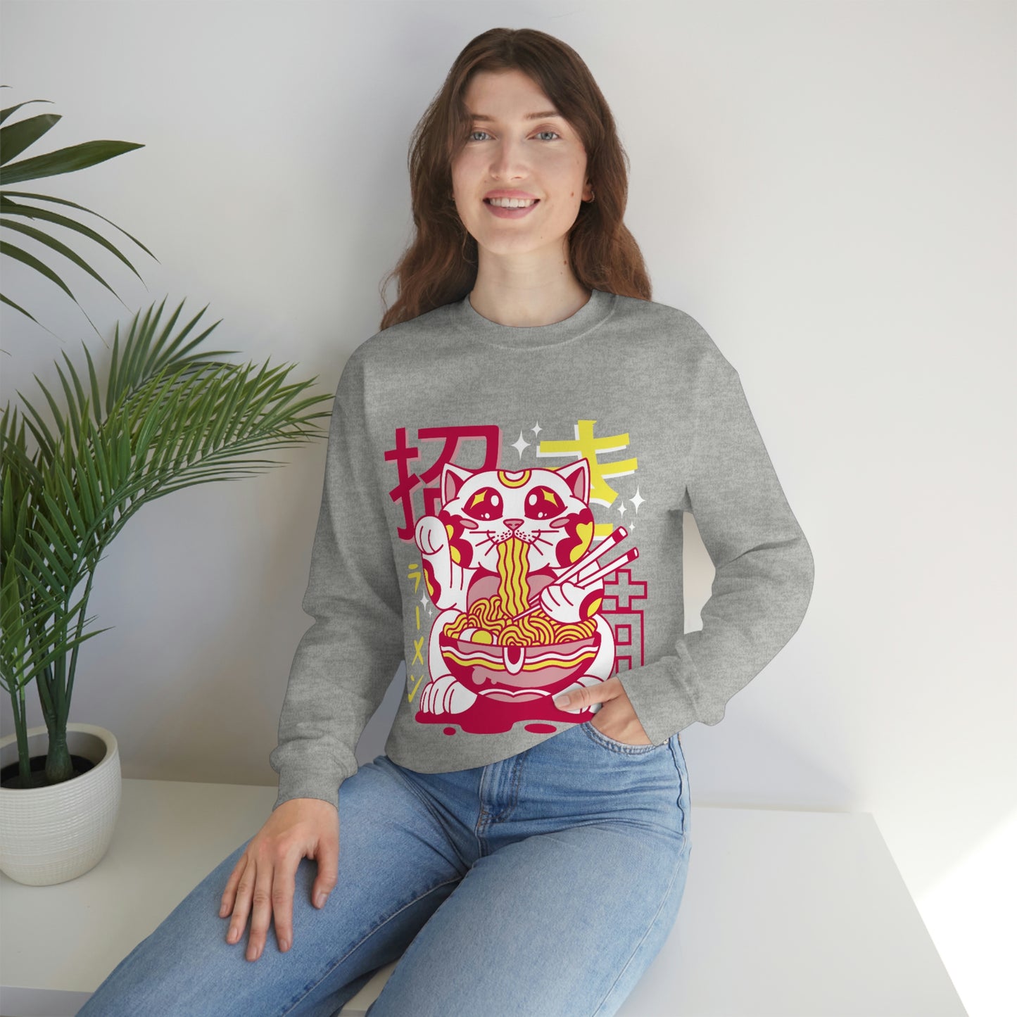 Kawaii Sweatshirt, Kawaii Clothing, Kawaii Clothes, Yami Kawaii Aesthetic, Pastel Kawaii Sweatshirt Ramen Sweater Sweatshirt