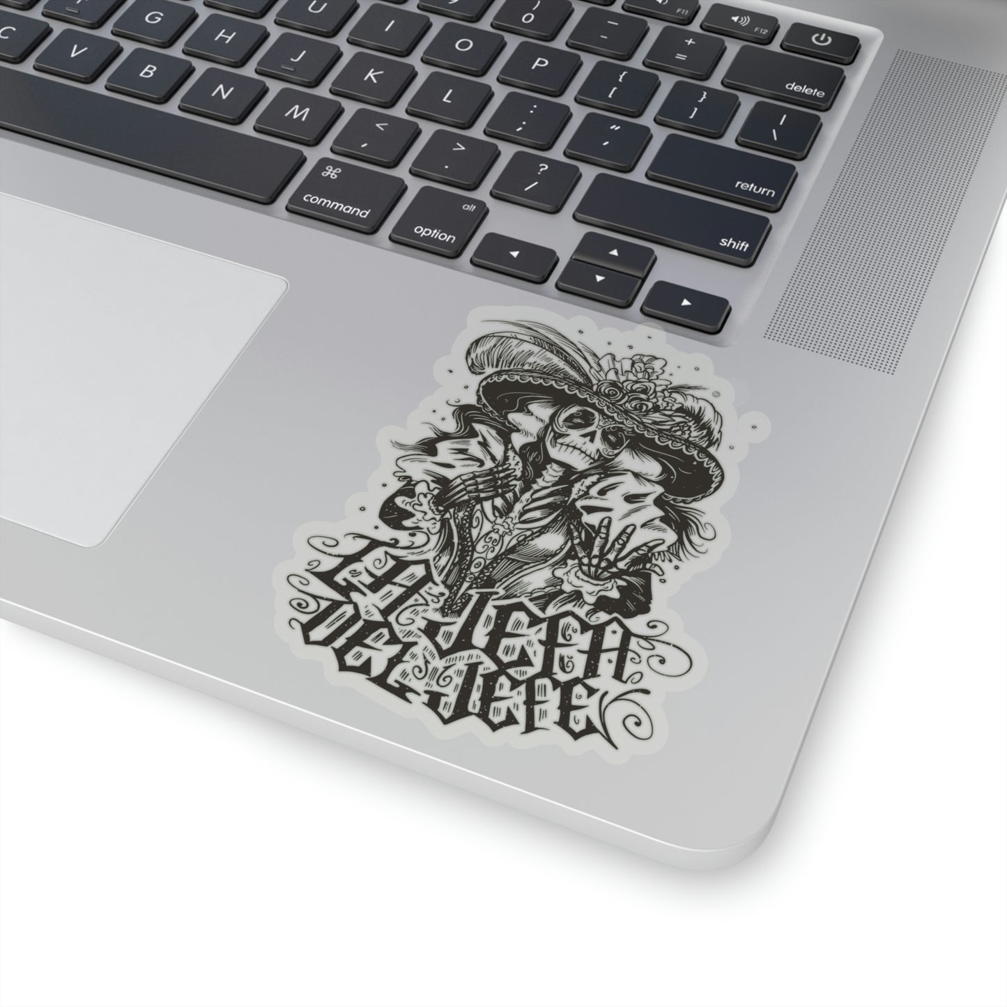 Mexican Skeleton LA JEFA DEL JEFE Sticker