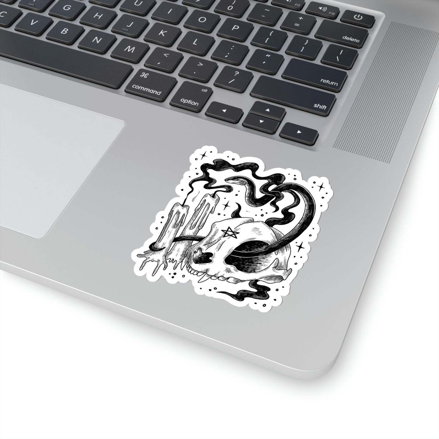 Witch Aesthetic Skull Goth Aesthetic Sticker