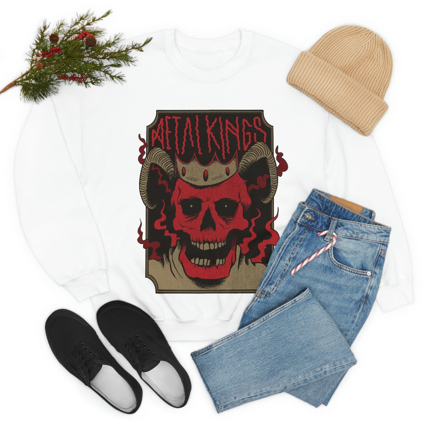 METAL KINGS BAND Goth Aesthetic Sweatshirt