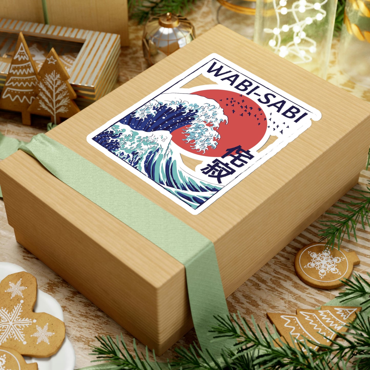 Indie Japanese Art, Japan Streeetwear Retro, Japanese Aesthetic Wave Sticker