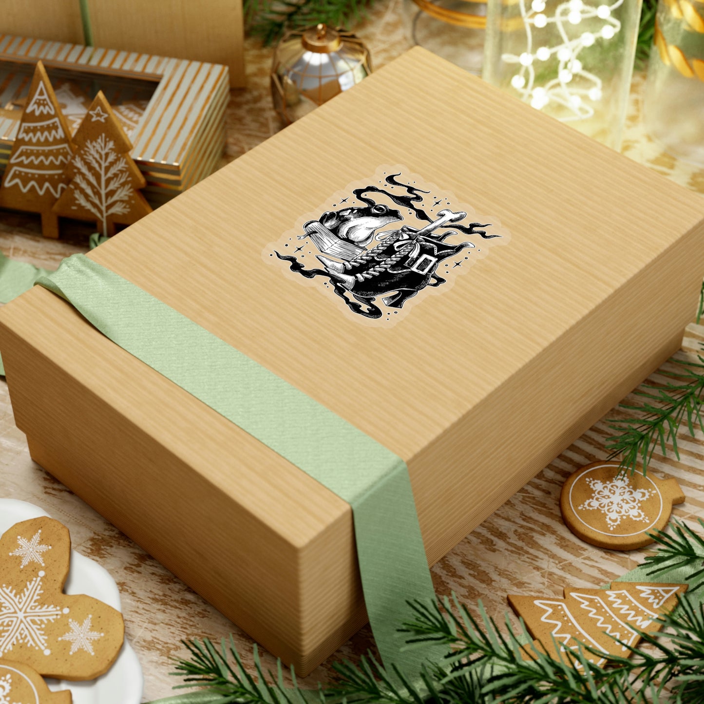 Witch Aesthetic Frog Goth Aesthetic Sticker