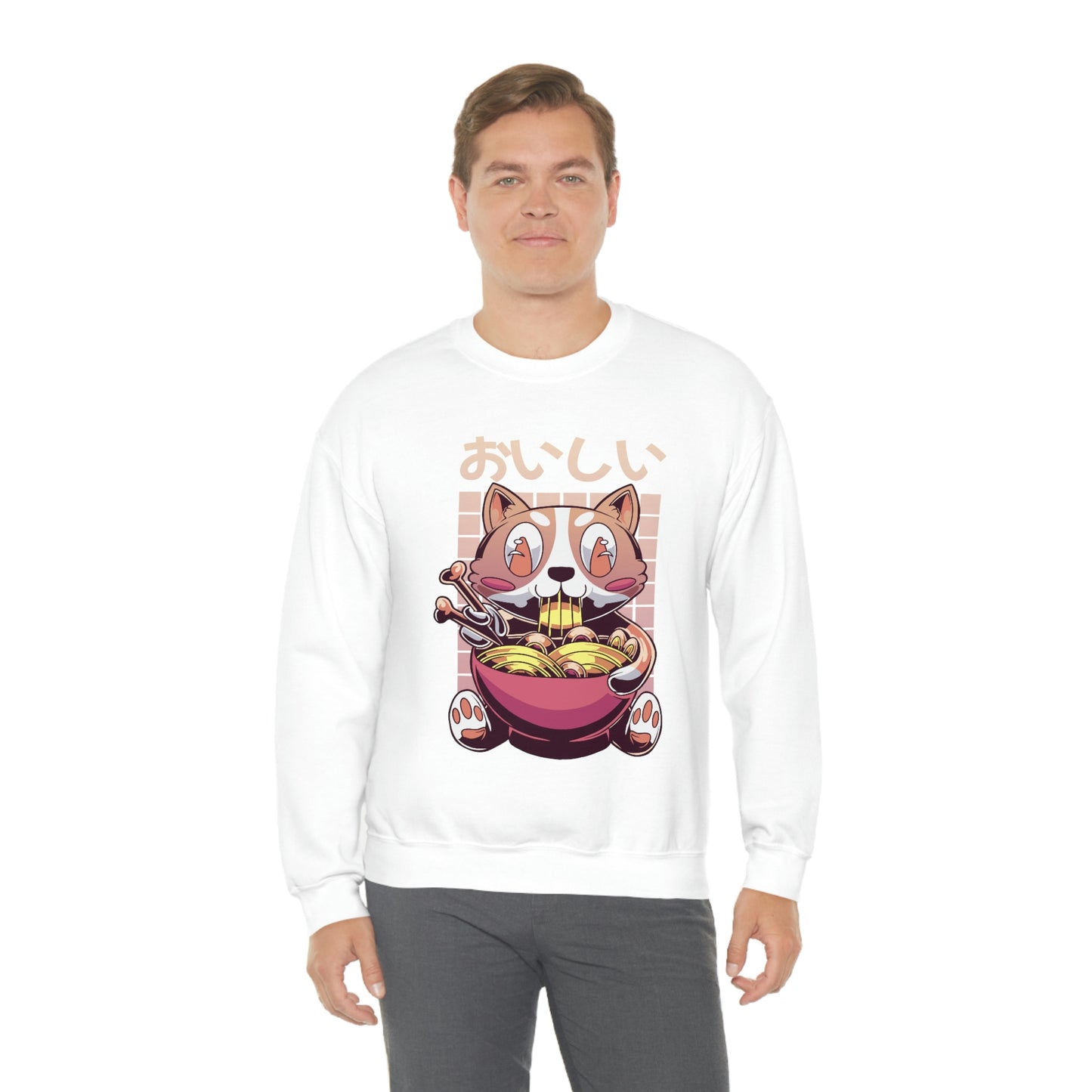 Kawaii Sweatshirt, Kawaii Clothing, Kawaii Clothes, Yami Kawaii Aesthetic, Pastel Kawaii Sweatshirt Ramen Sweater Sweatshirt