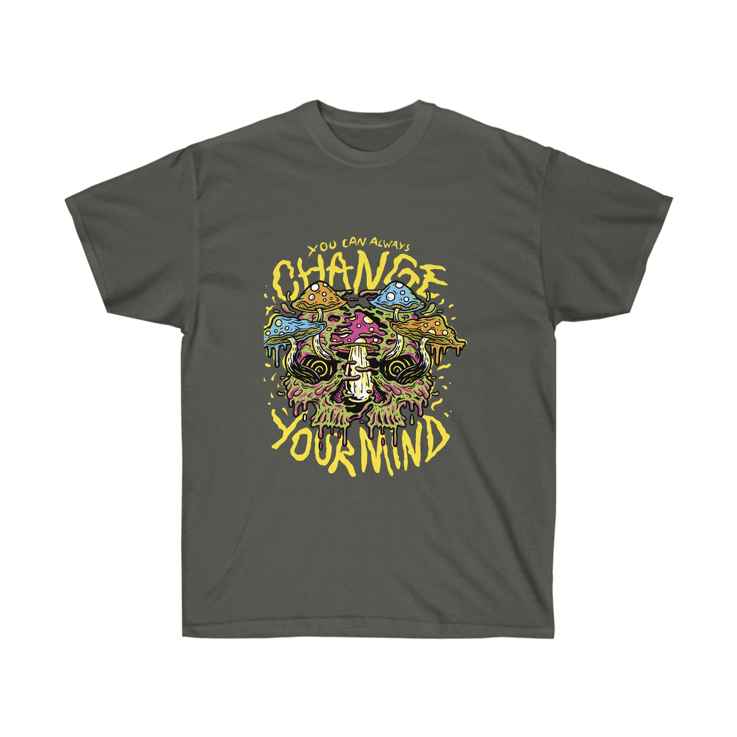 Cottagecore You Can ALways Change Your Mind Psychedelic T-Shirt