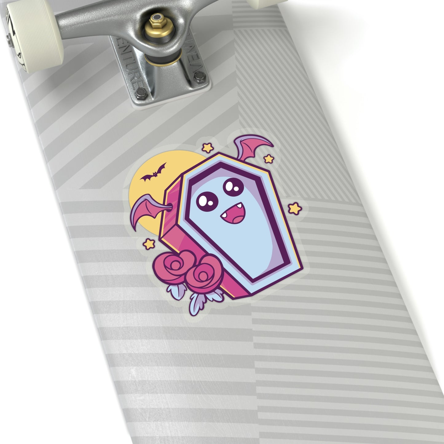 Cute Coffin Pastel Kawaii Aesthetic, Yami Kawaii, Japanese Aesthetic Otaku Sticker