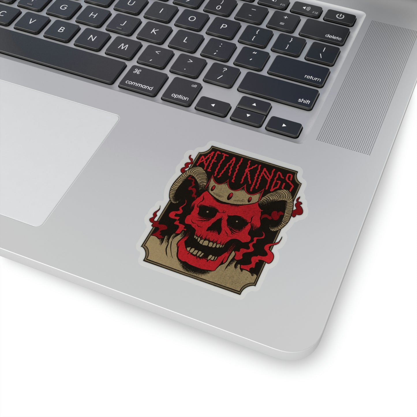 METAL KINGS Skull Sticker