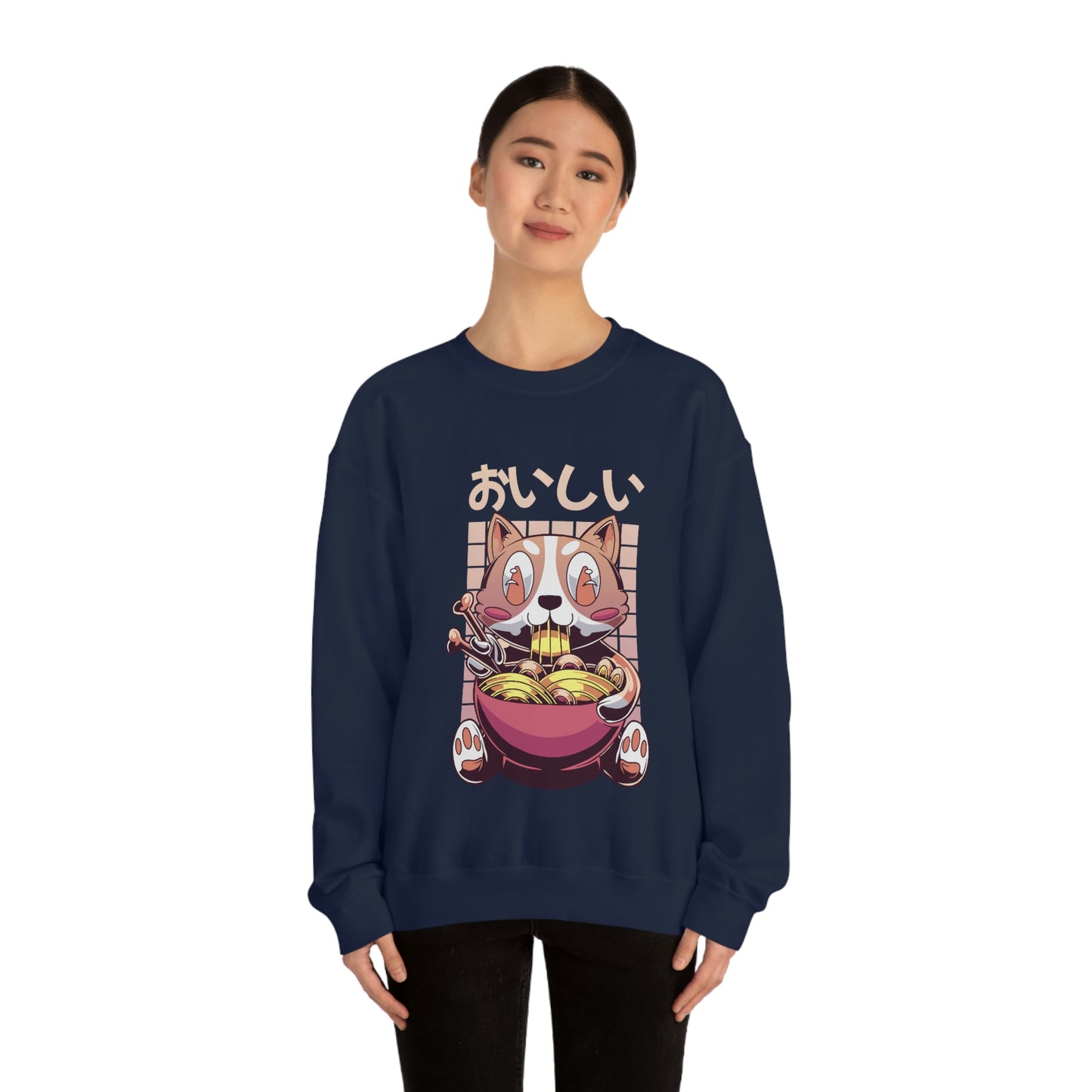 Kawaii Sweatshirt, Kawaii Clothing, Kawaii Clothes, Yami Kawaii Aesthetic, Pastel Kawaii Sweatshirt Ramen Sweater Sweatshirt
