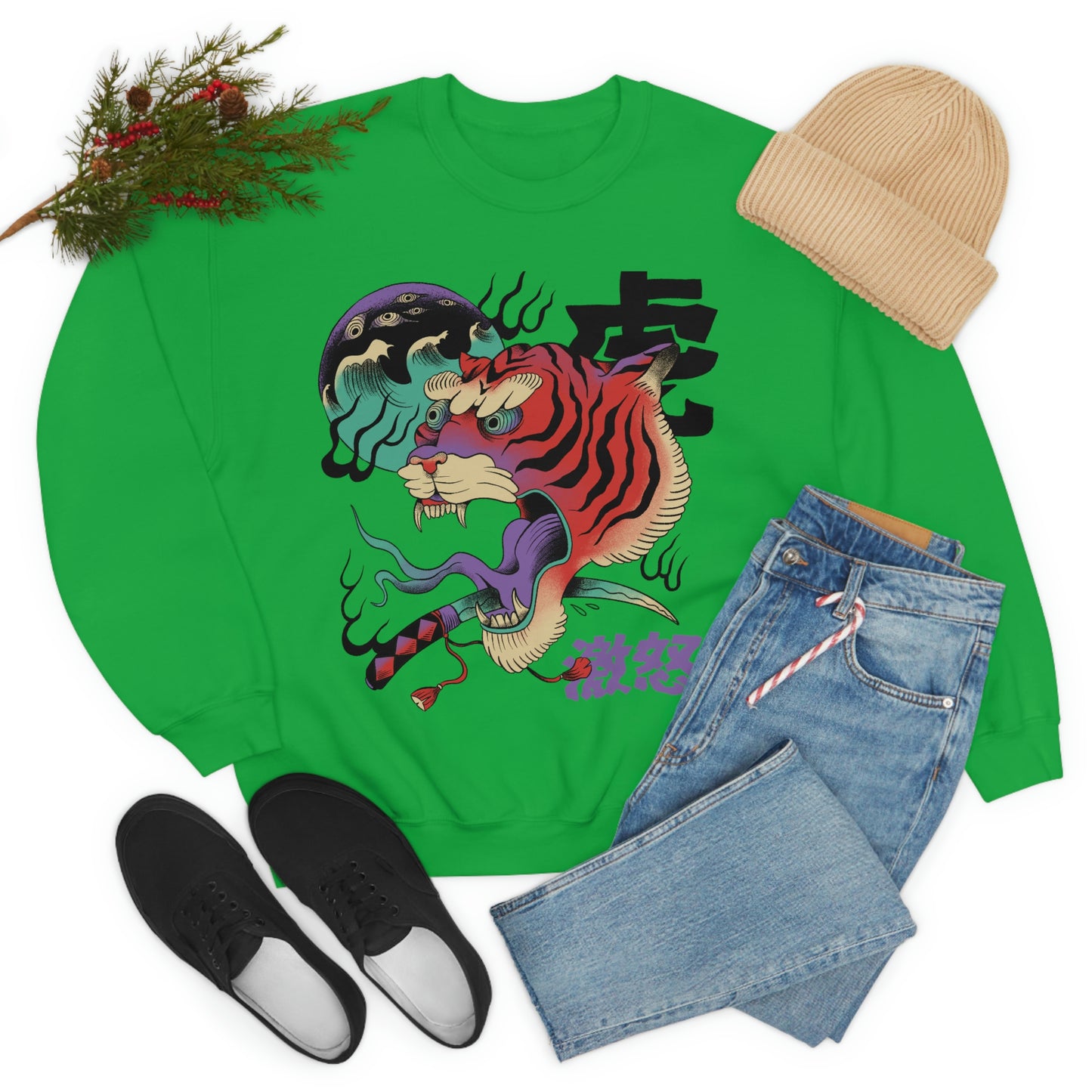 Indie Japanese Art, Japan Streeetwear Retro, Japanese Aesthetic Sweatshirt