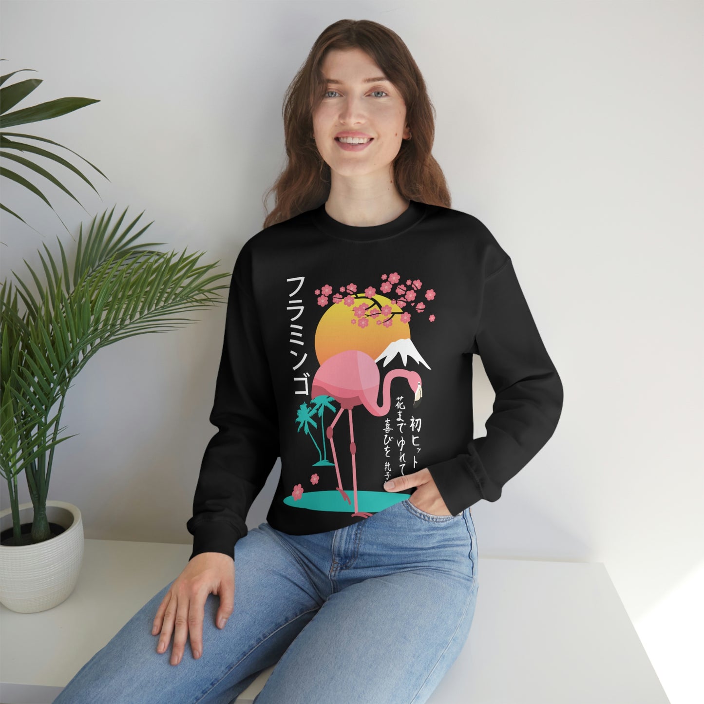 Indie Japanese Art, Japan Streeetwear Retro, Japanese Aesthetic Sweatshirt