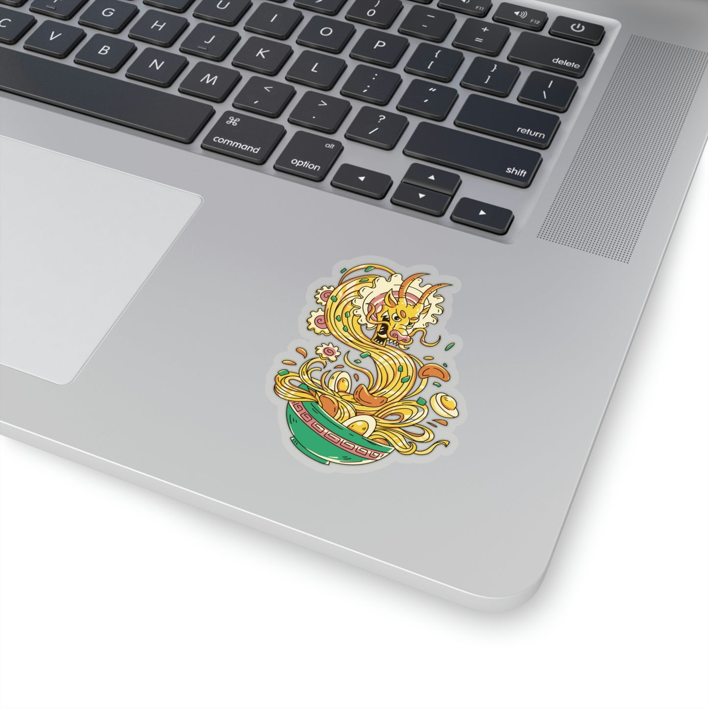 Japanese Aesthetic Dragon Ramen Illustration Sticker