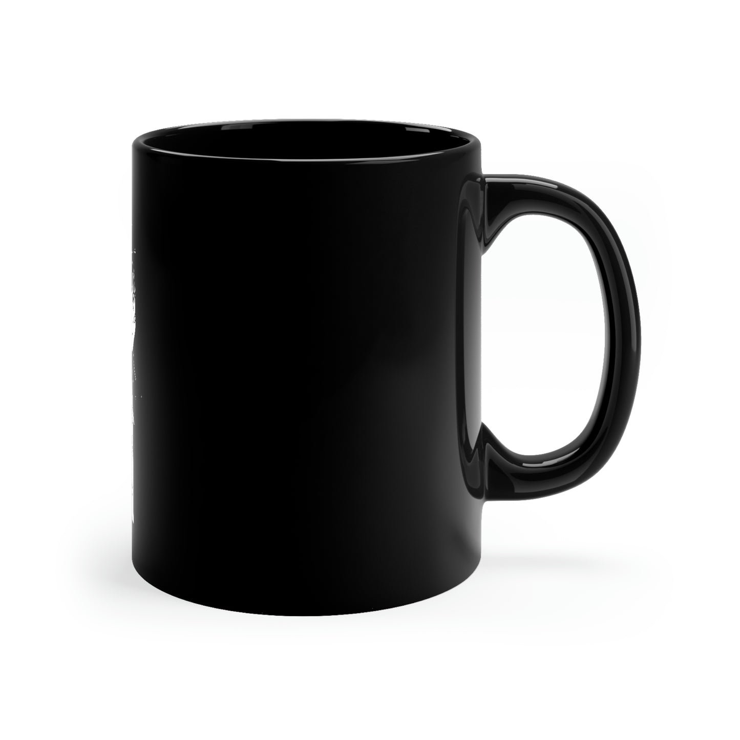 Anime Girl Goth Aesthetic 11oz Black Mug