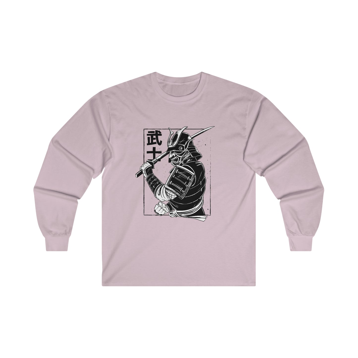 Japanese Aesthetic Japan Samurai Graphic Long Sleeve Shirt