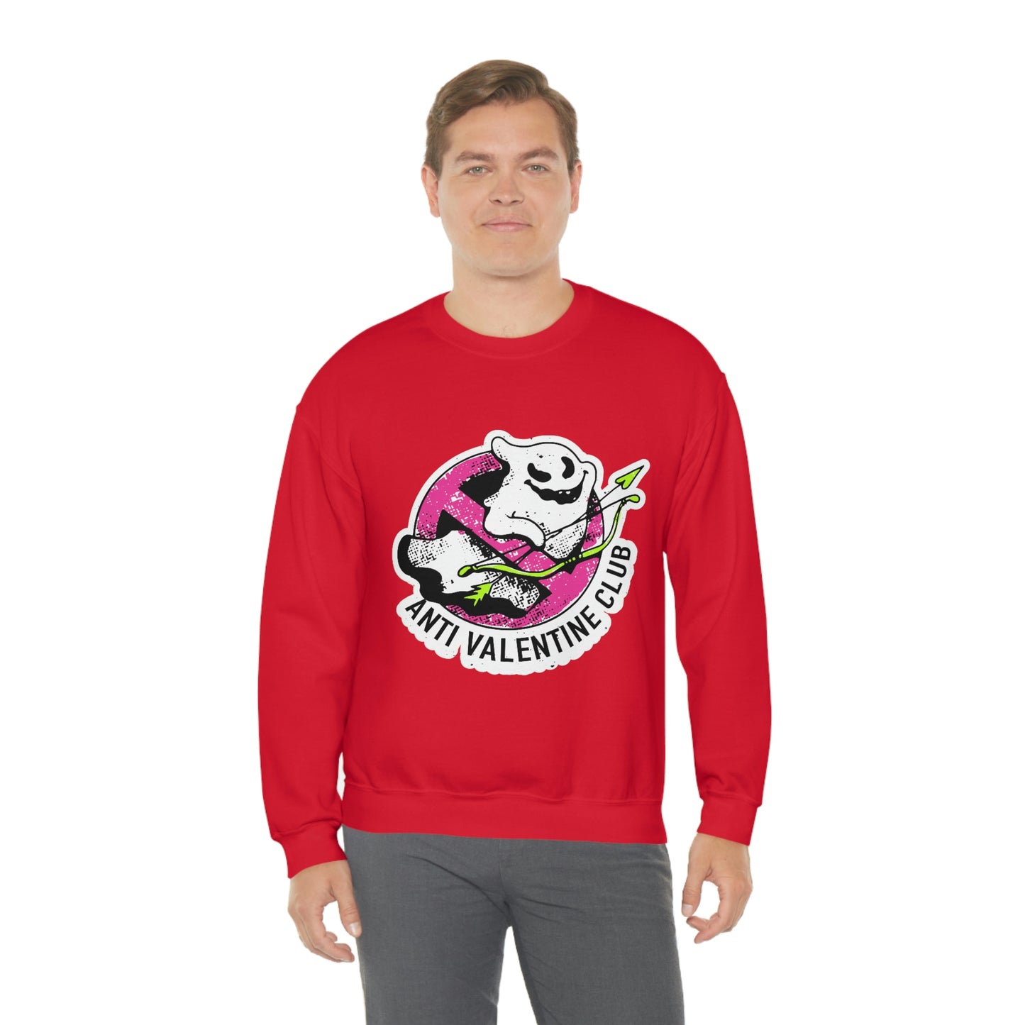 Anti Valentines CLub Ghost Sweatshirt