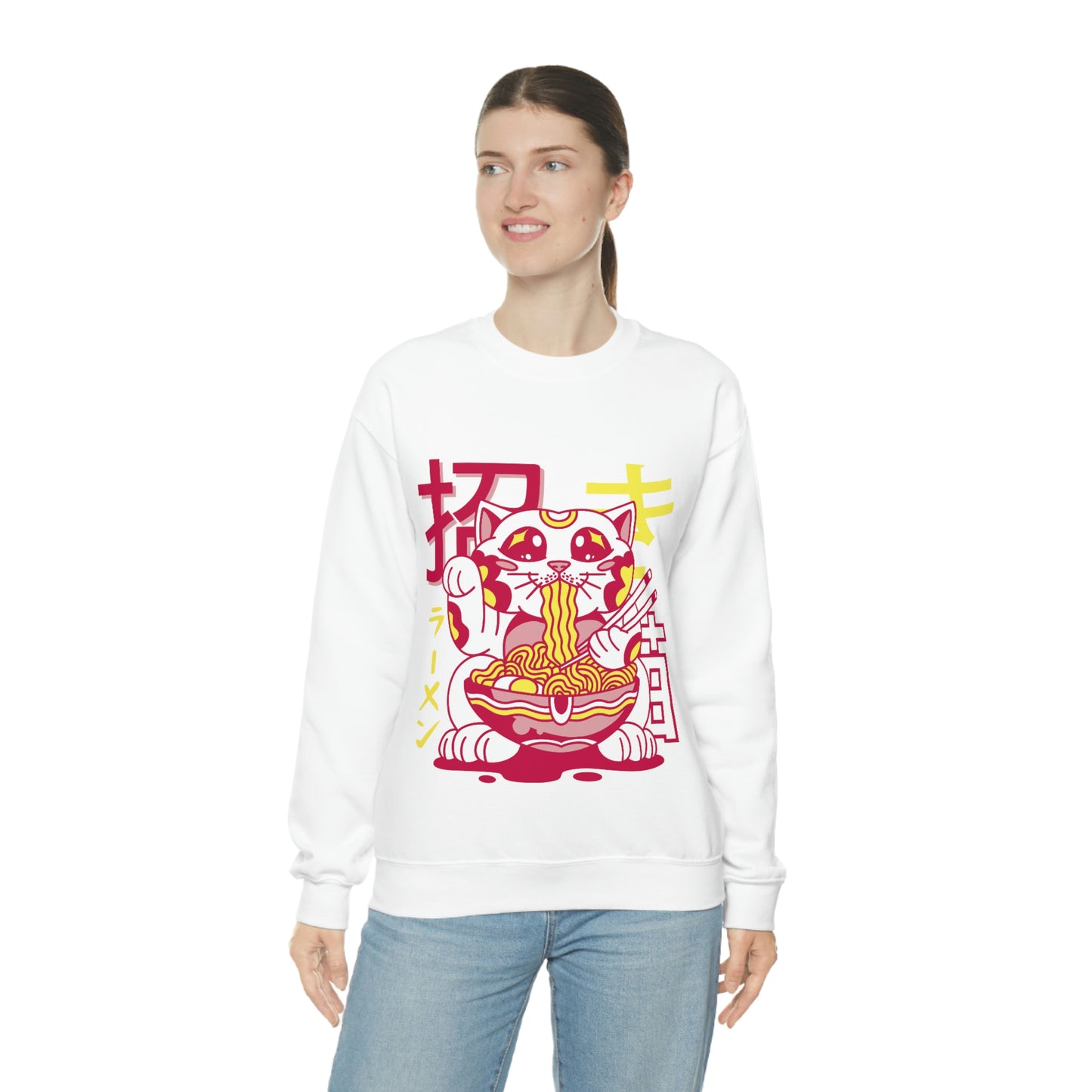 Kawaii Sweatshirt, Kawaii Clothing, Kawaii Clothes, Yami Kawaii Aesthetic, Pastel Kawaii Sweatshirt Ramen Sweater Sweatshirt