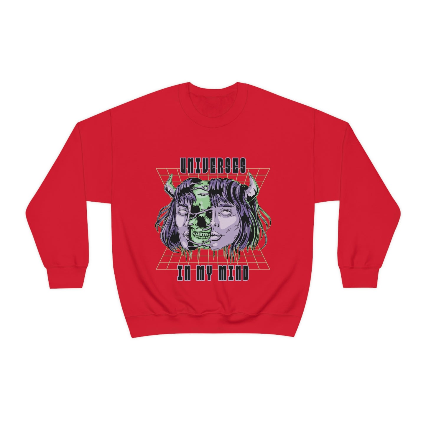 Universes In My Mind Pastel Goth Aesthetic Cyber Sweatshirt