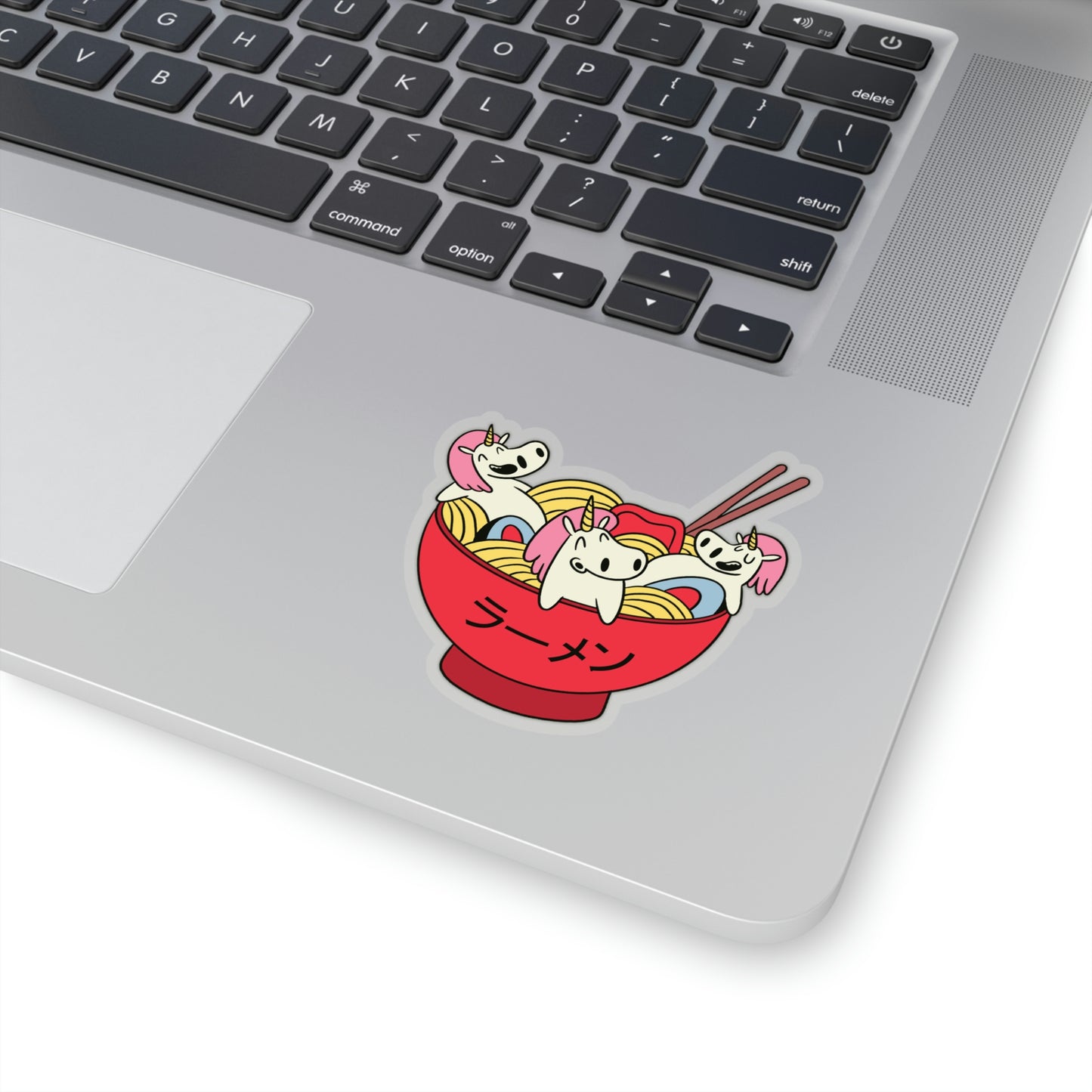Japanese Aesthetic Unicorn In Ramen Sticker