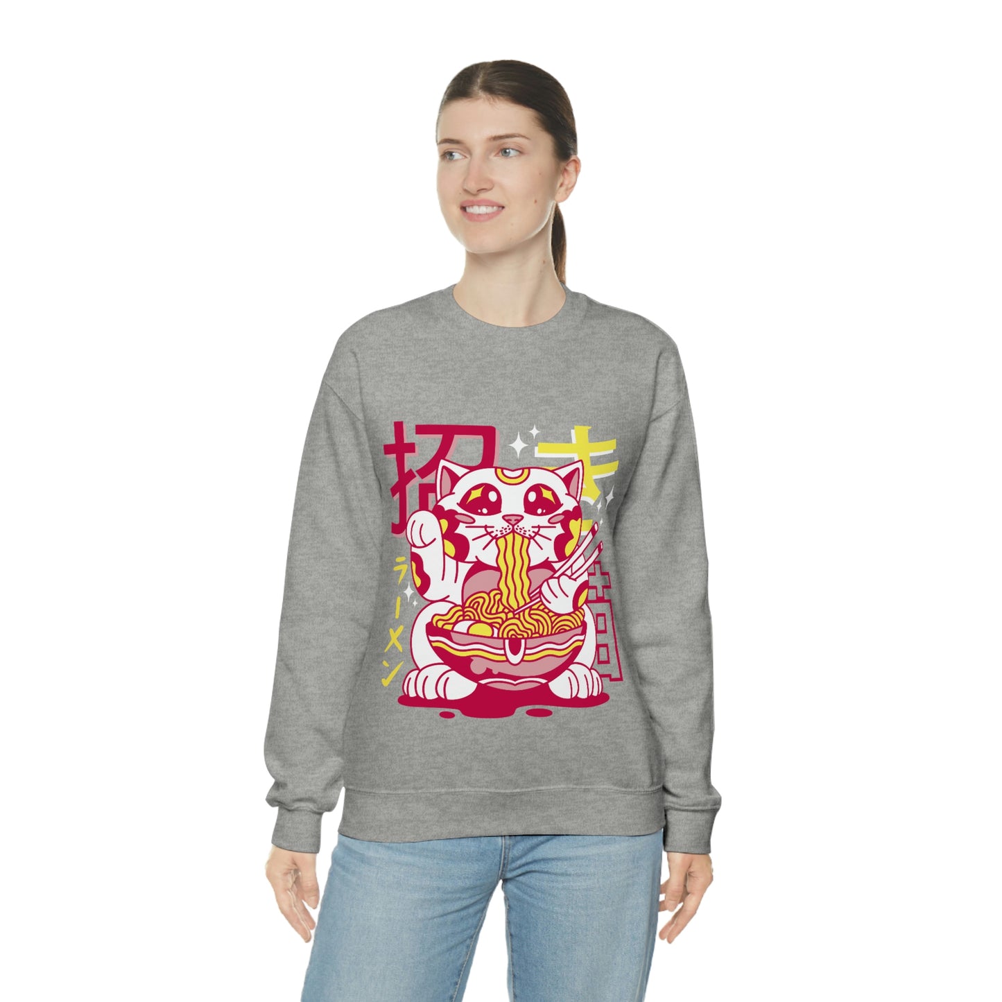 Kawaii Sweatshirt, Kawaii Clothing, Kawaii Clothes, Yami Kawaii Aesthetic, Pastel Kawaii Sweatshirt Ramen Sweater Sweatshirt