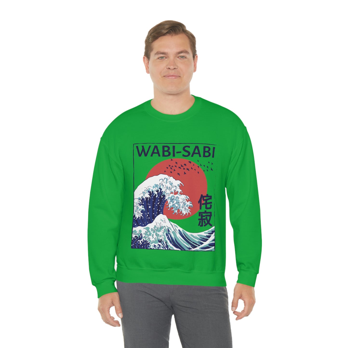Indie Japanese Art, Japan Streeetwear Retro, Japanese Aesthetic Wave Sweatshirt
