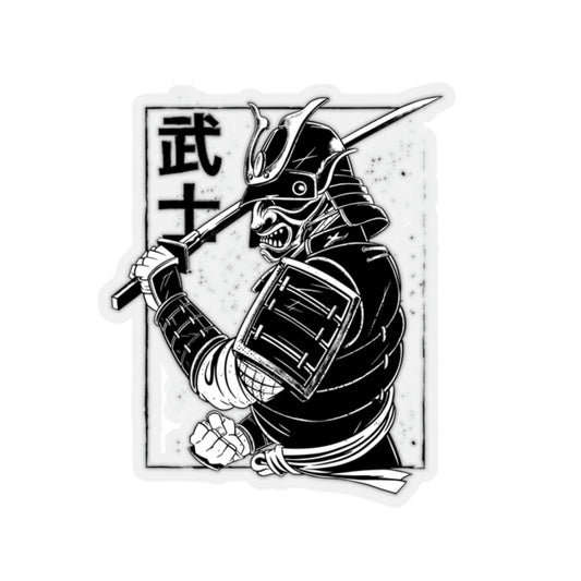 Japanese Aesthetic Japan Samurai Graphic Sticker