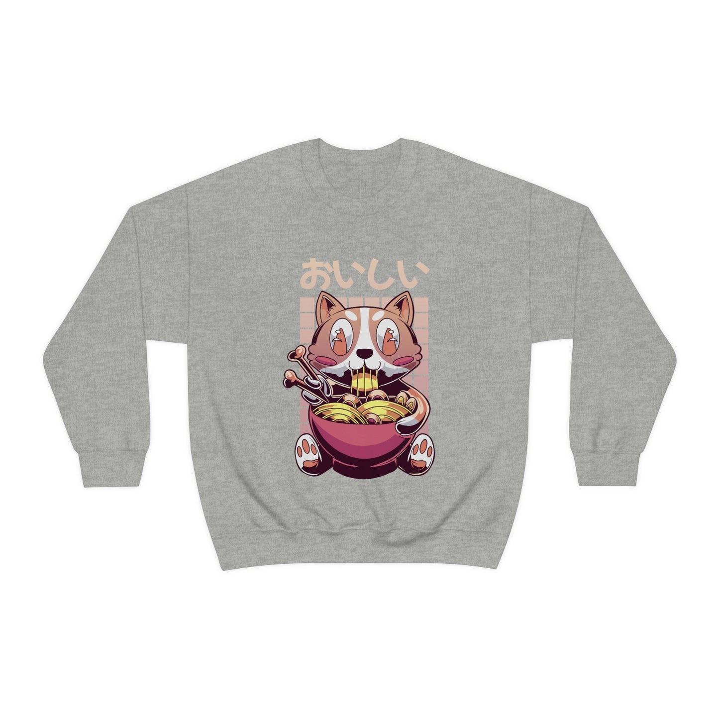 Kawaii Sweatshirt, Kawaii Clothing, Kawaii Clothes, Yami Kawaii Aesthetic, Pastel Kawaii Sweatshirt Ramen Sweater Sweatshirt