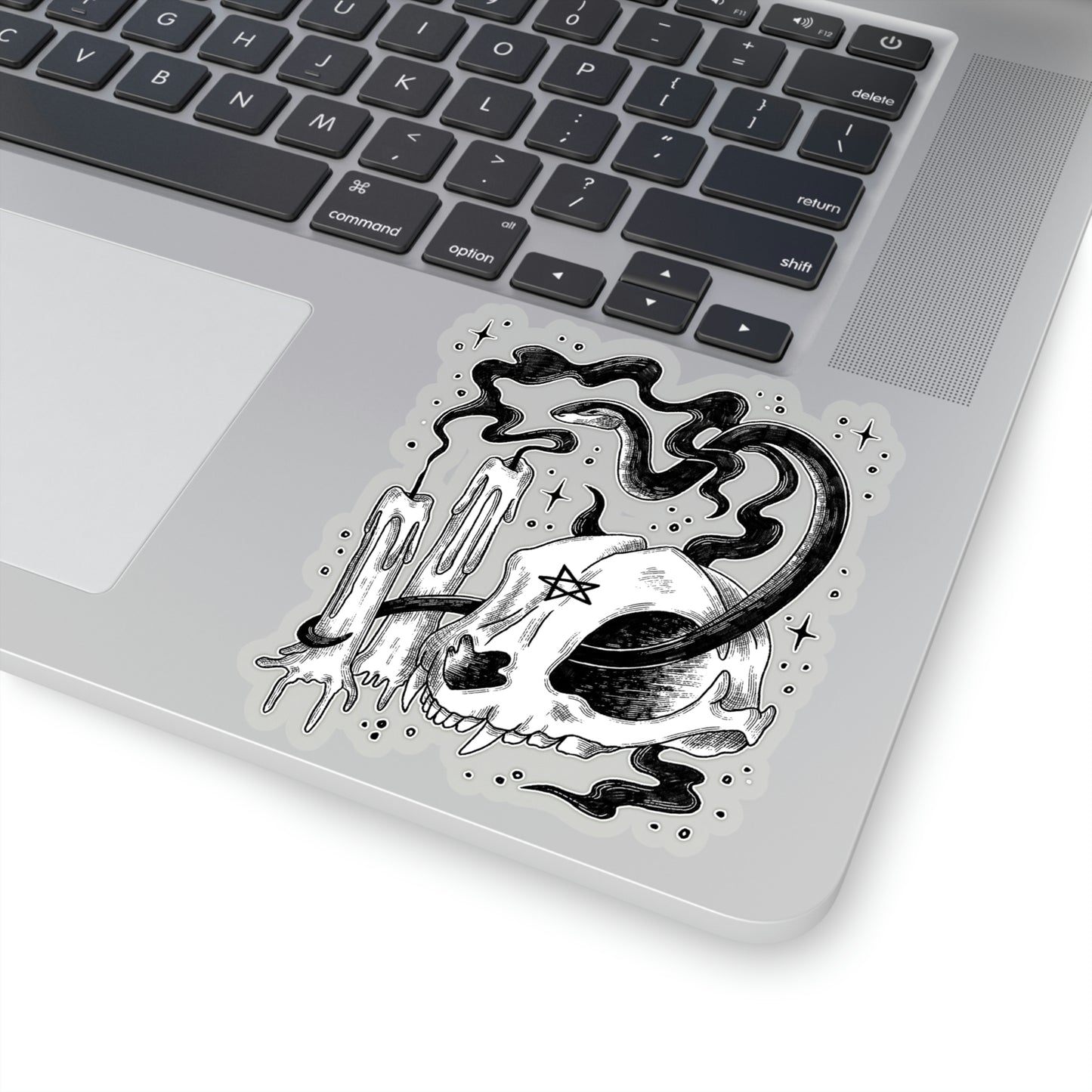 Witch Aesthetic Skull Goth Aesthetic Sticker