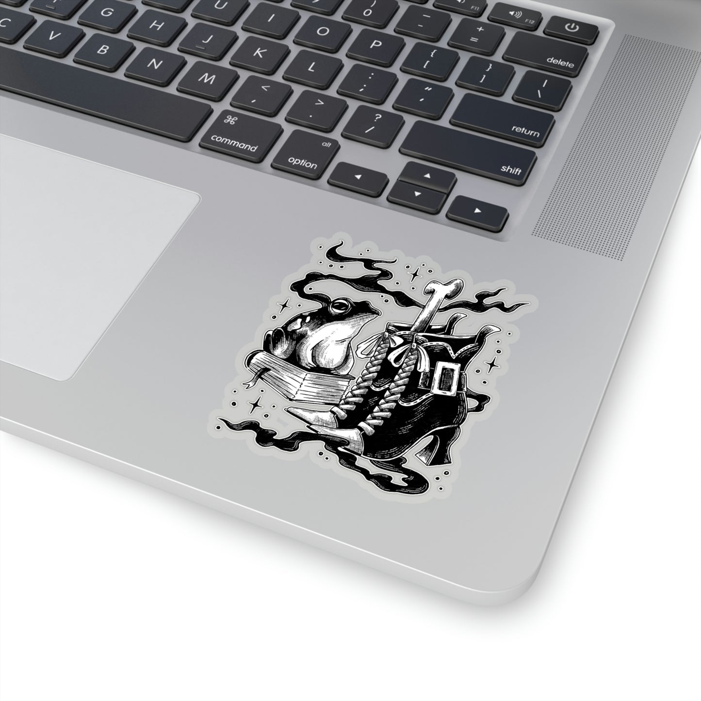 Witch Aesthetic Frog Goth Aesthetic Sticker