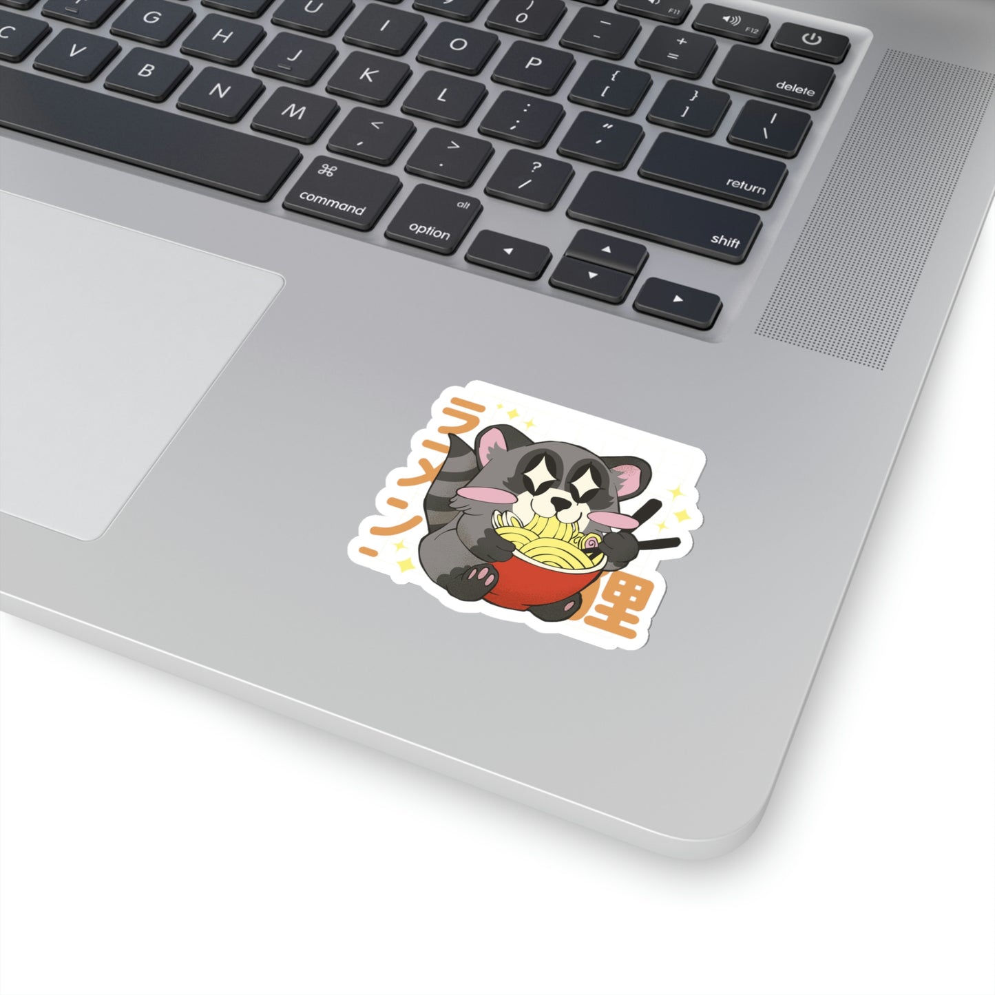 Kawaii Aesthetic, Yami Kawaii Racoon Ramen Sticker