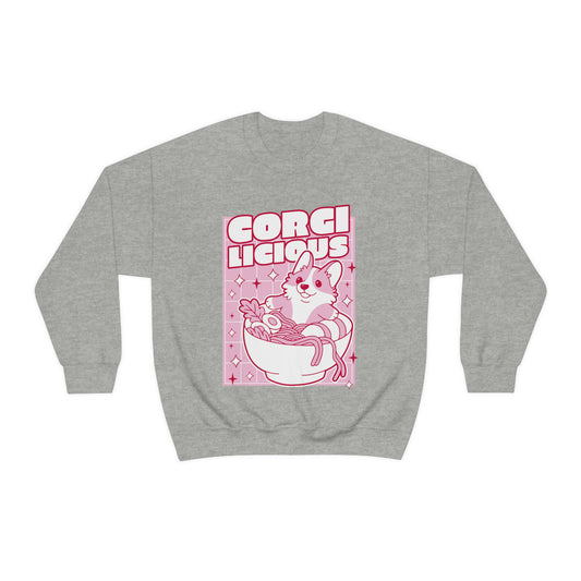 Japanese Aesthetic Corgilicious Cute Sweatshirt