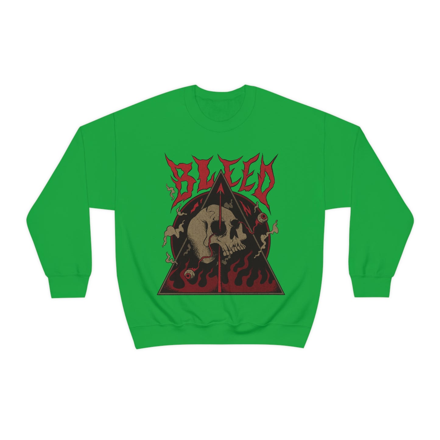 SKULL METAL BAND Goth Aesthetic Sweatshirt