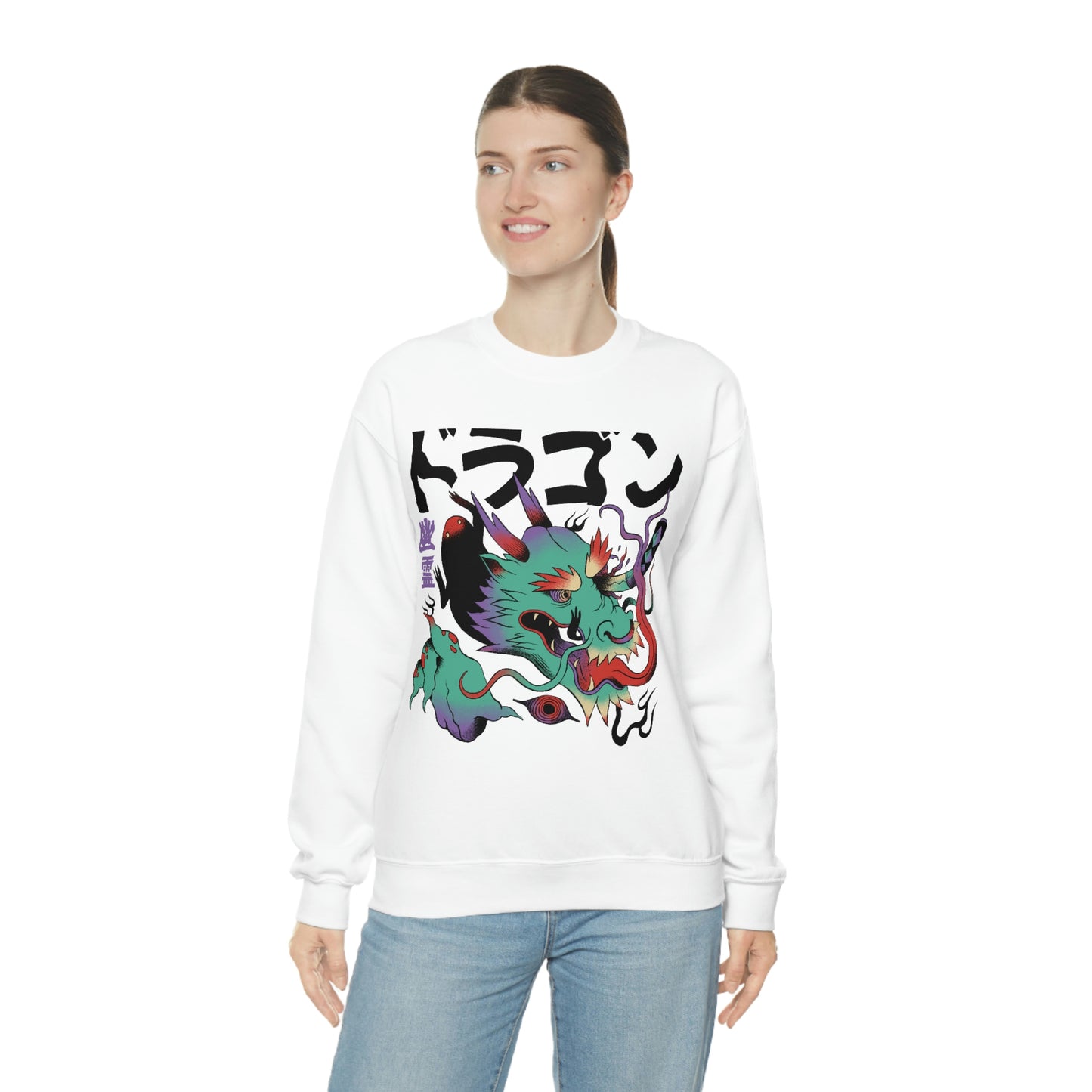Indie Japanese Art, Japan Streeetwear Retro, Japanese Aesthetic Sweatshirt