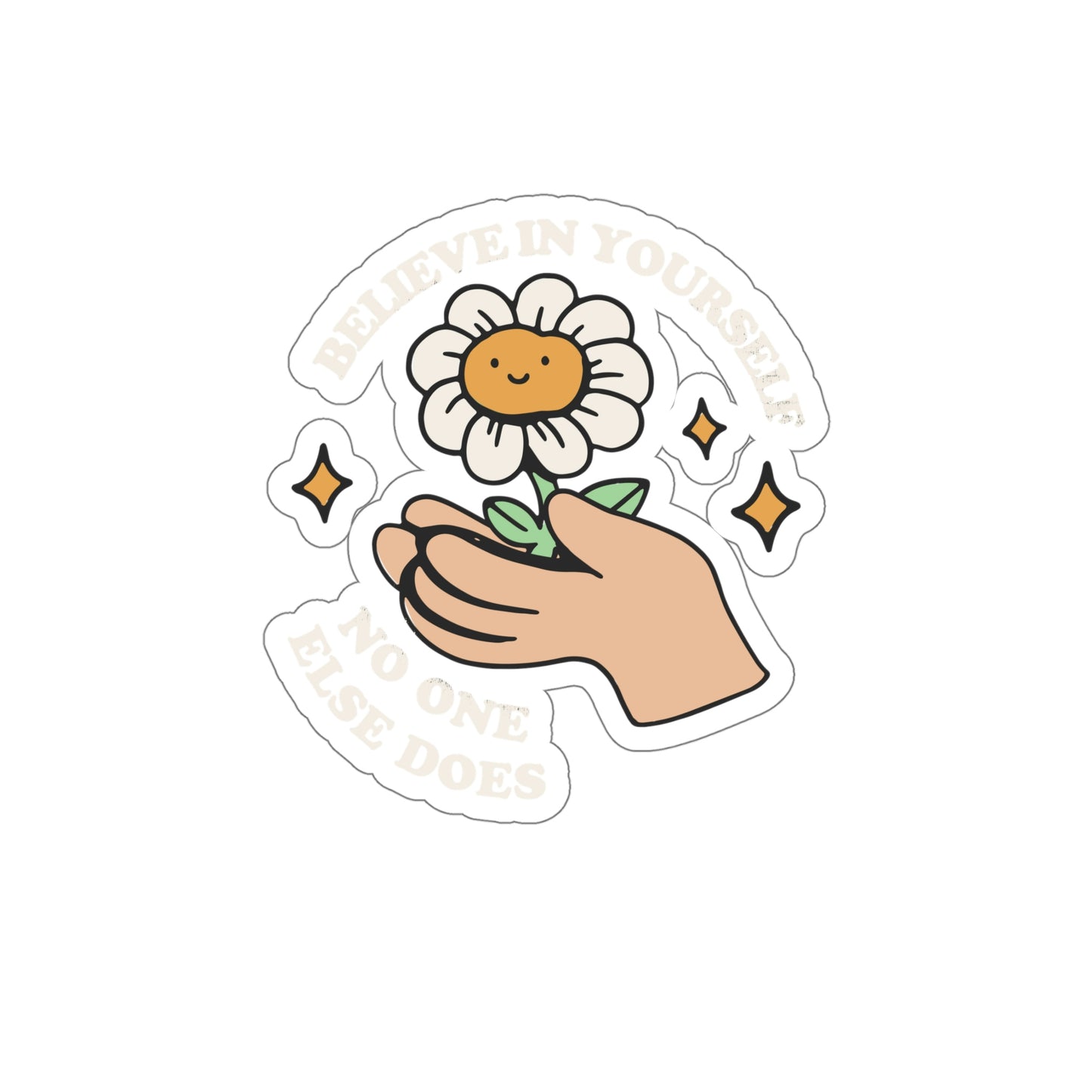 Believe In Yourself No One Else Does Shirt, Y2k Aesthetic Sticker