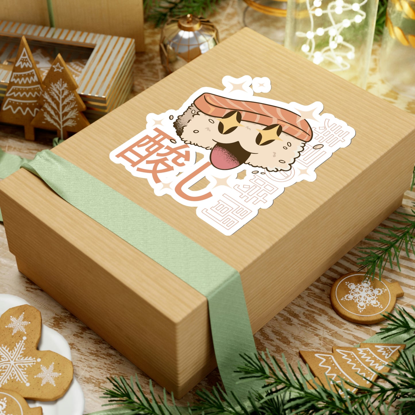 Cute Sushi Pastel Kawaii Aesthetic, Yami Kawaii, Japanese Aesthetic Otaku Sticker