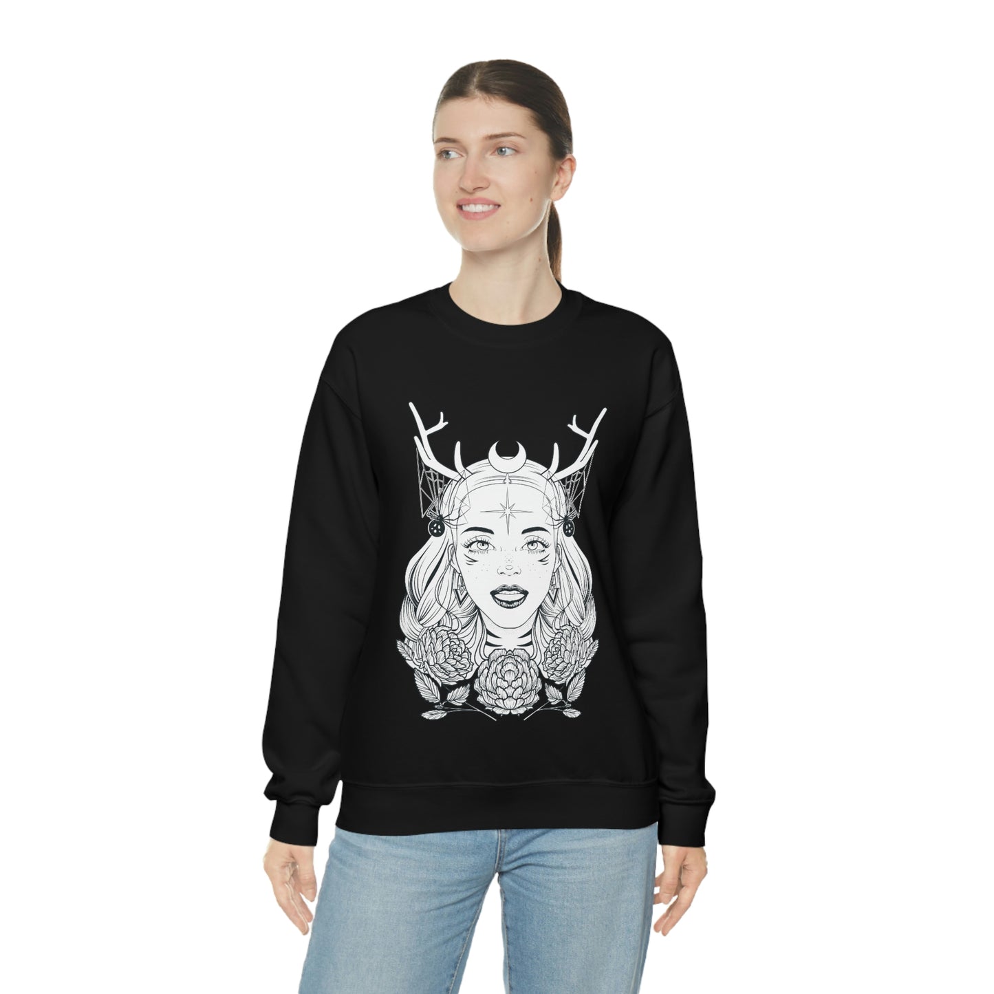 Goth Girl Aesthetic Sweatshirt