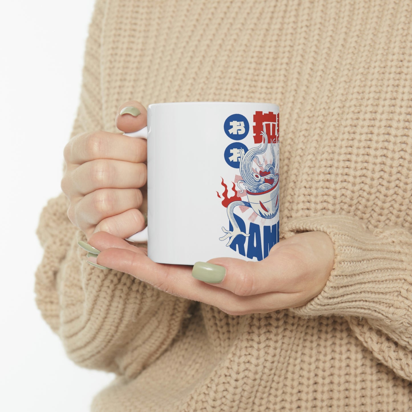 Pastel Kawaii Aesthetic, Yami Kawaii, Japanese Aesthetic Otaku Cute White Ceramic Mug 11oz