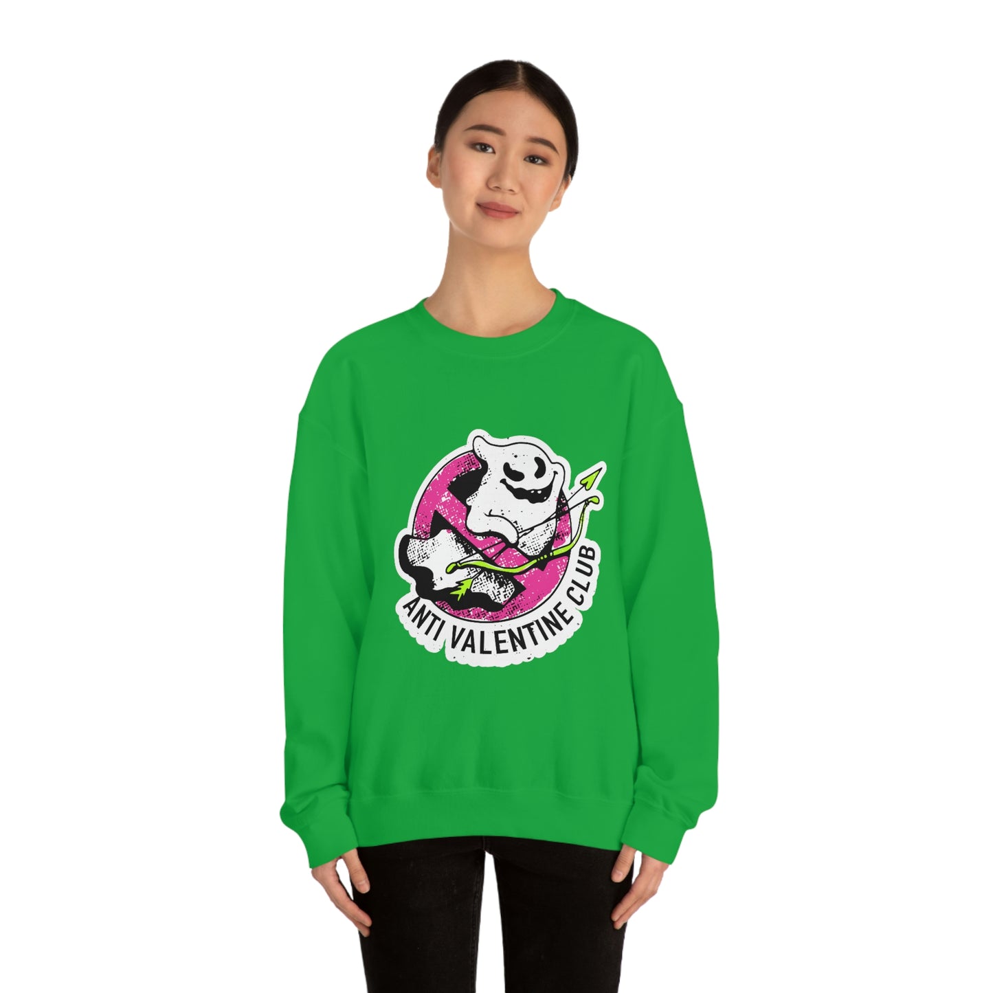 Anti Valentines CLub Ghost Sweatshirt