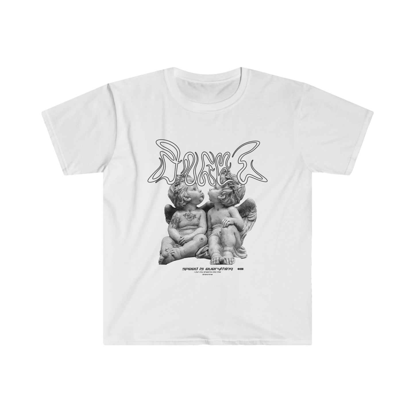 Y2k Clothing Aesthetic Alt Grunge Angel Graphic T-Shirt