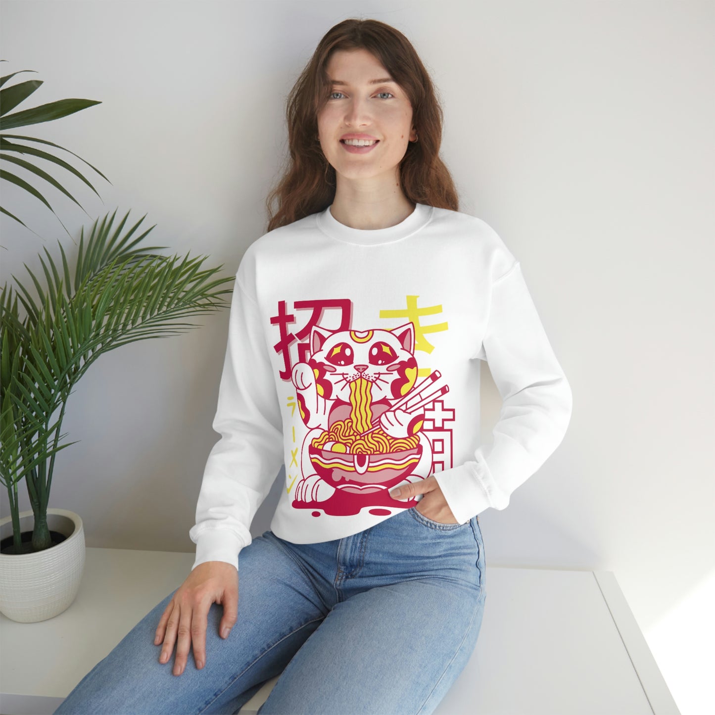 Kawaii Sweatshirt, Kawaii Clothing, Kawaii Clothes, Yami Kawaii Aesthetic, Pastel Kawaii Sweatshirt Ramen Sweater Sweatshirt