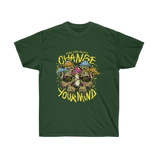Cottagecore You Can ALways Change Your Mind Psychedelic T-Shirt