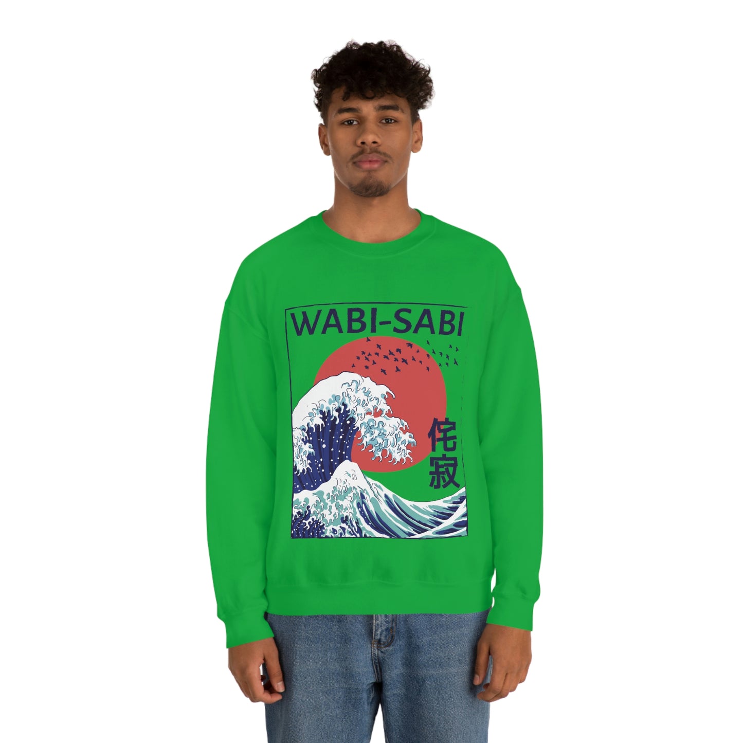 Indie Japanese Art, Japan Streeetwear Retro, Japanese Aesthetic Wave Sweatshirt