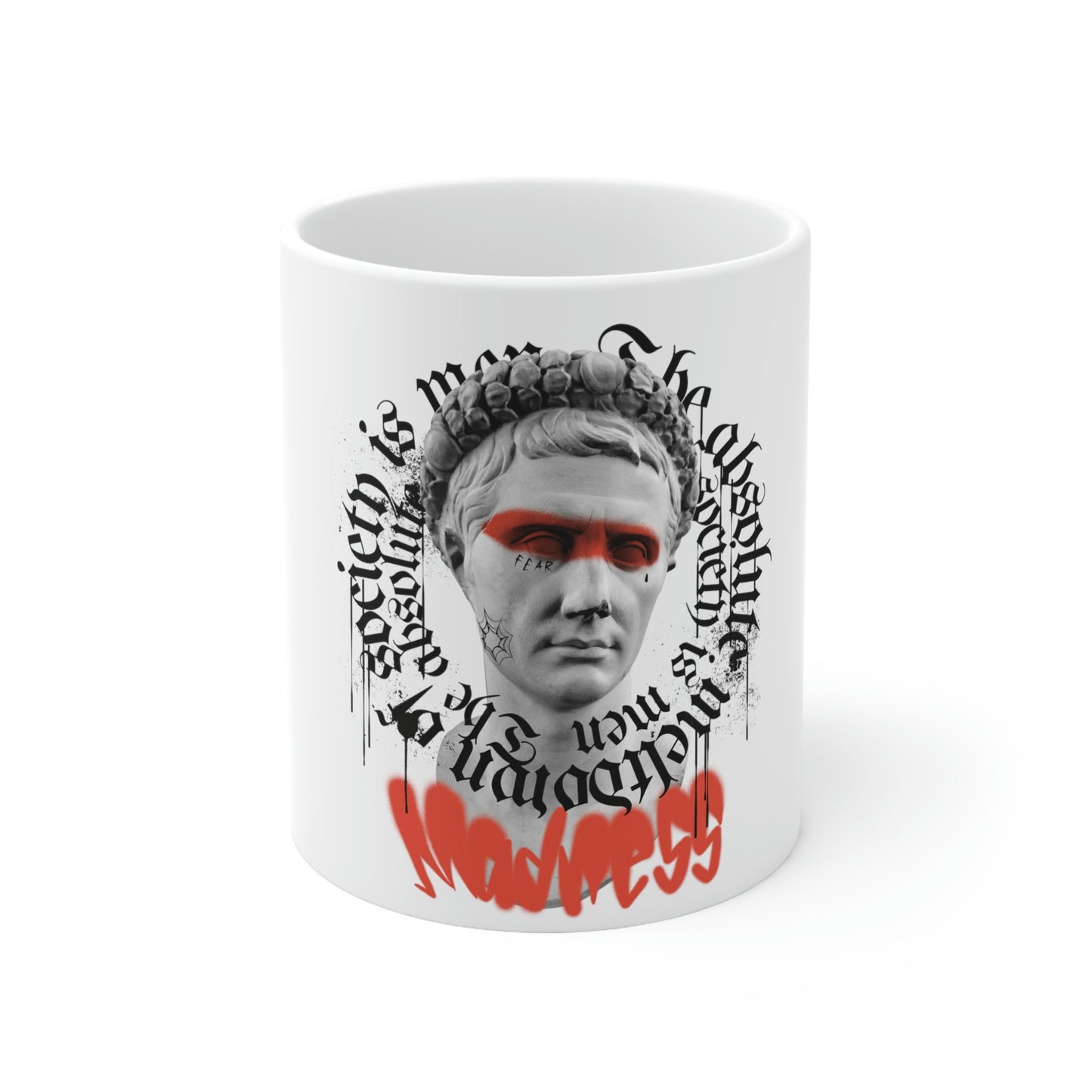 Greek Statue Graffiti Y2k Aesthetic Mug