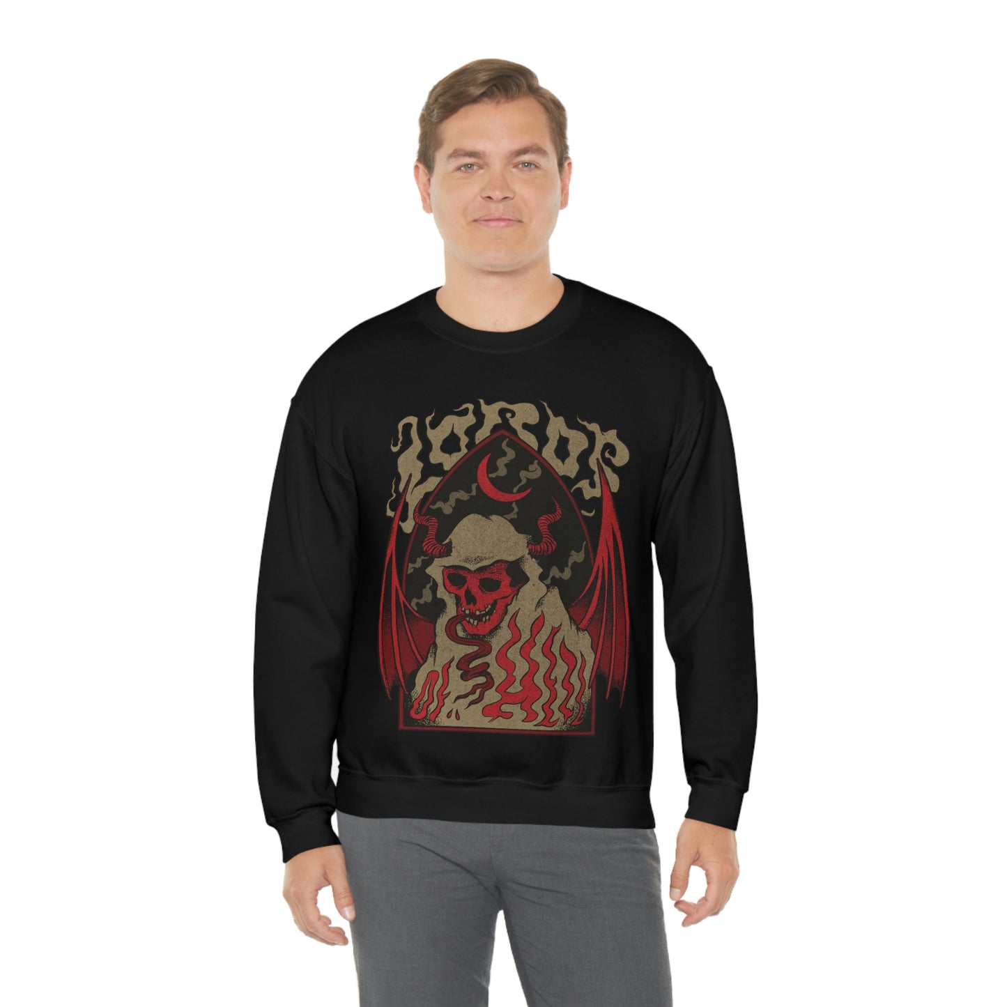 Dark Demons Goth Aesthetic Sweatshirt
