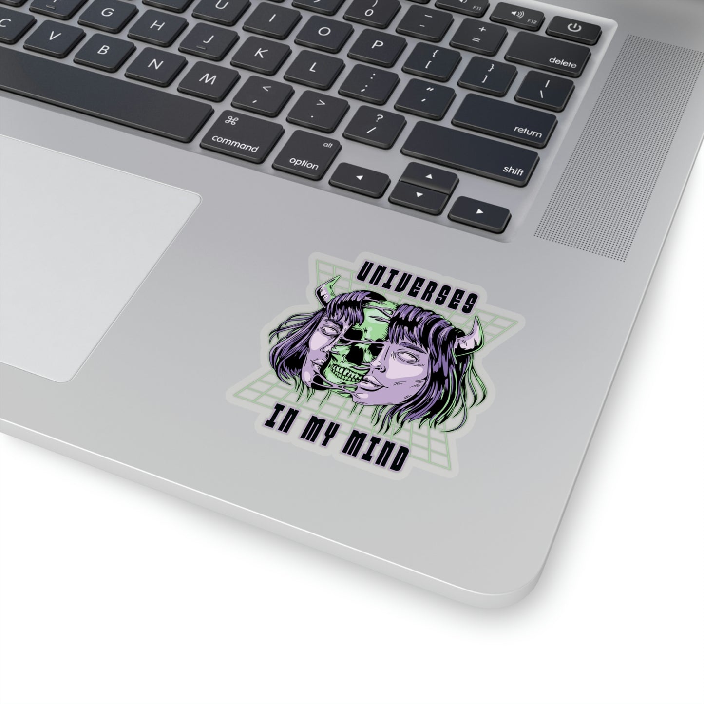 Universes In My Mind Pastel Goth Aesthetic Cyber Sticker