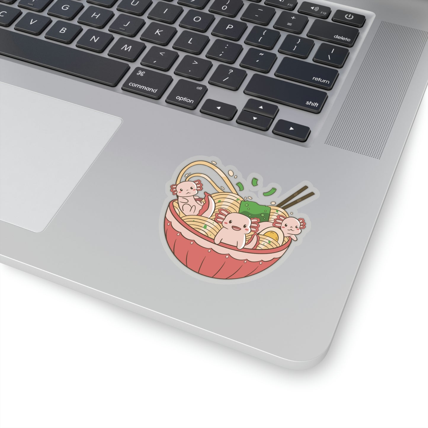 Kawaii Aesthetic, Yami Kawaii Cute Axolotls in Ramen Sticker