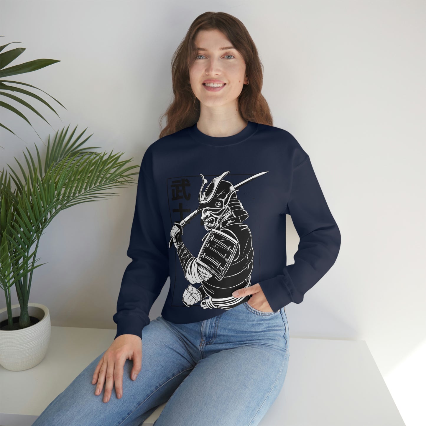 Japanese Aesthetic Japan Samurai Graphic Sweatshirt