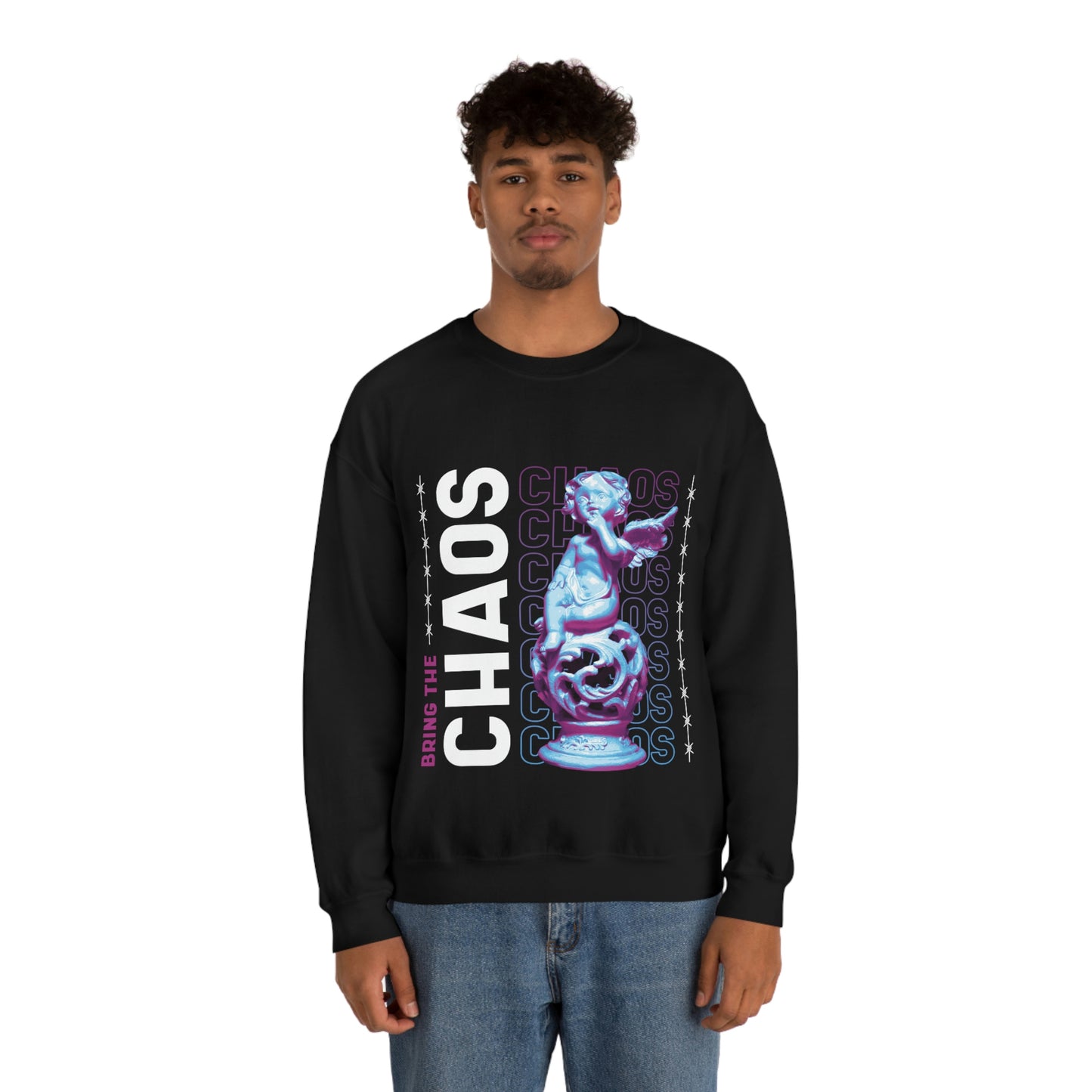 Bring The Chaos Y2k Aesthetic Sweatshirt