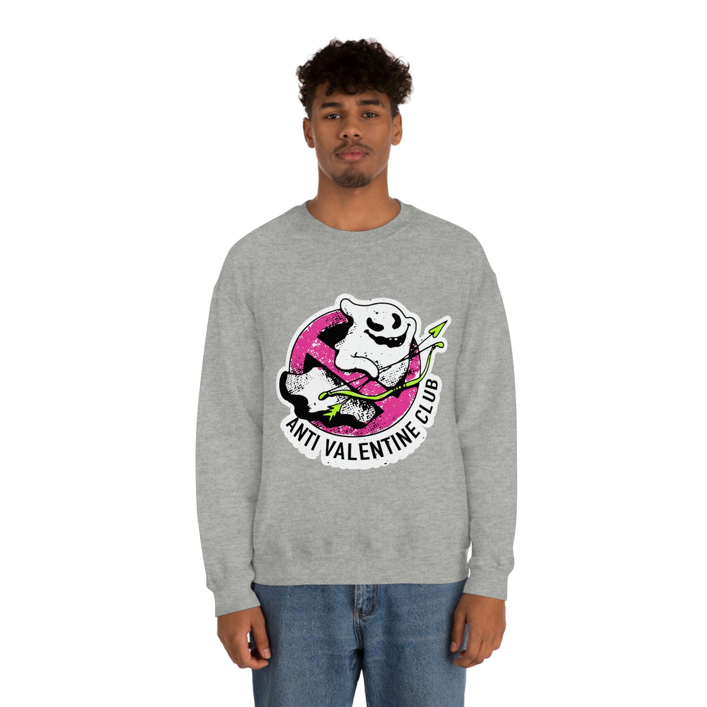 Anti Valentines CLub Ghost Sweatshirt