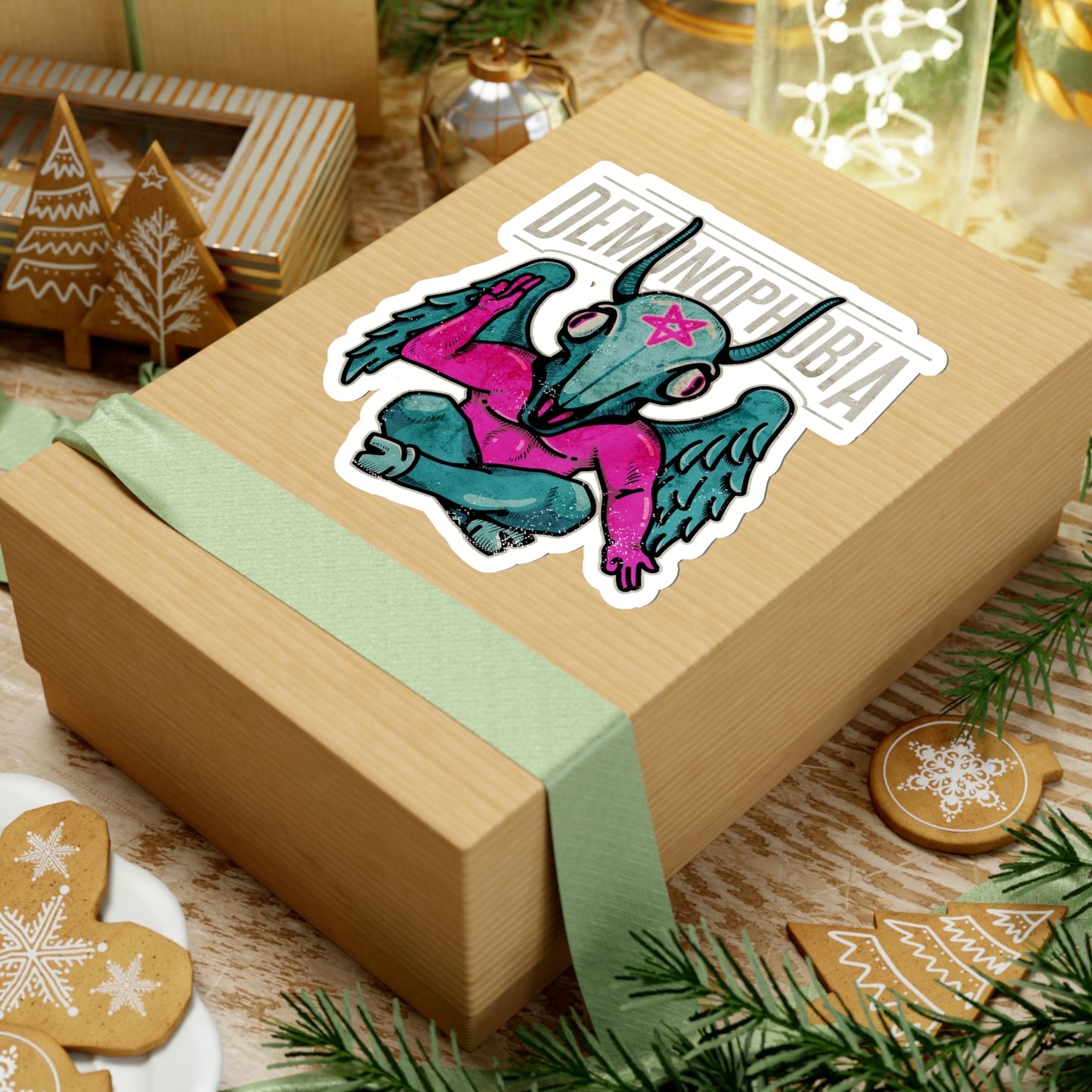 Copy of Goth Kiss-Cut Stickers Template